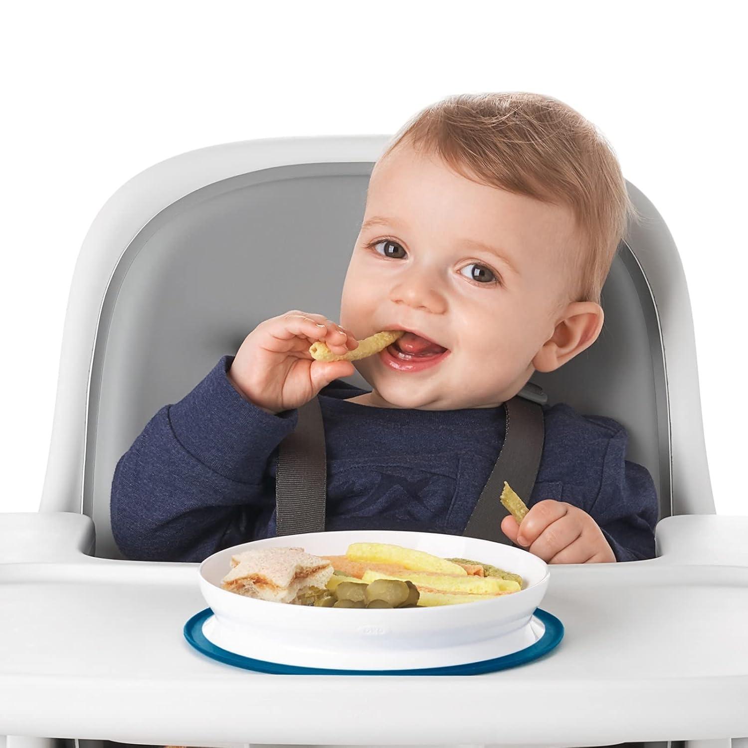 imageOXO Tot Stick and Stay Suction Plate DuskTeal