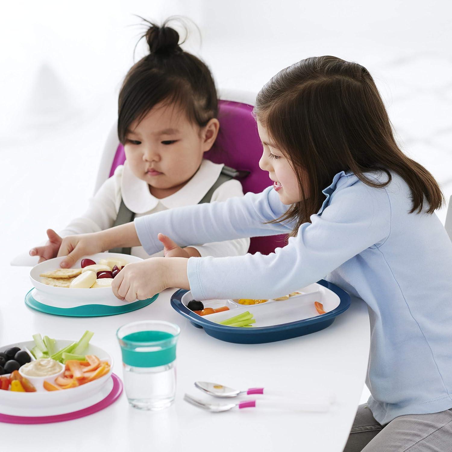 imageOXO Tot Stick and Stay Suction Plate DuskTeal