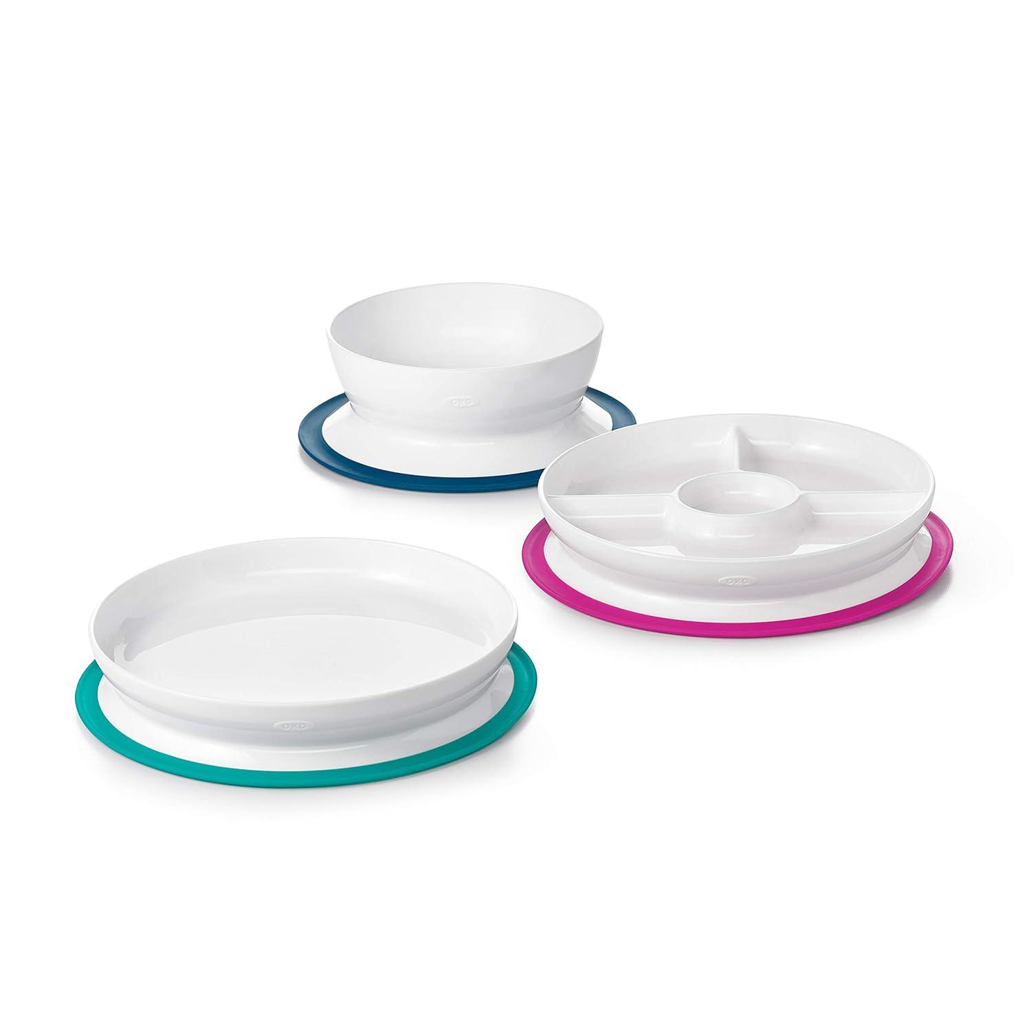 imageOXO Tot Stick and Stay Suction Plate DuskTeal