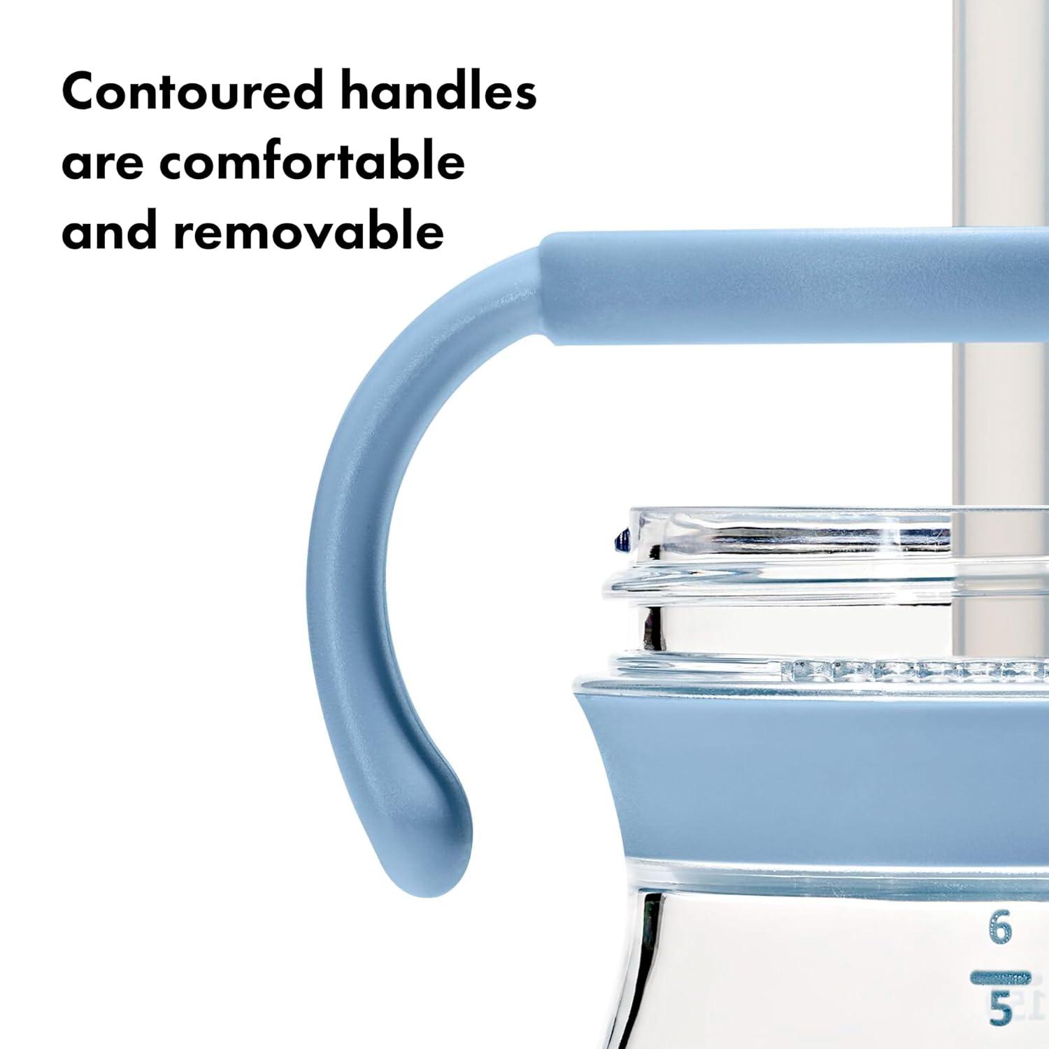 imageOXO Tot Transitions Straw Cup with Removable Handles 6 oz DuskDusk