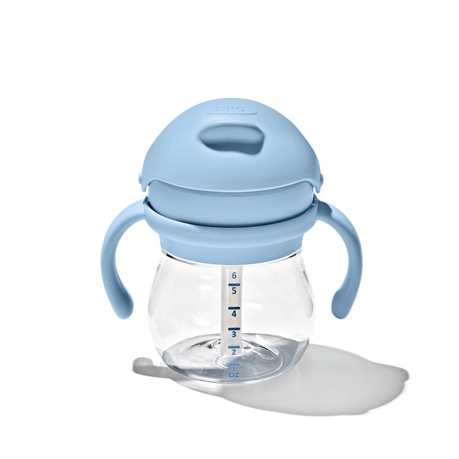 imageOXO Tot Transitions Straw Cup with Removable Handles 6 oz DuskDusk