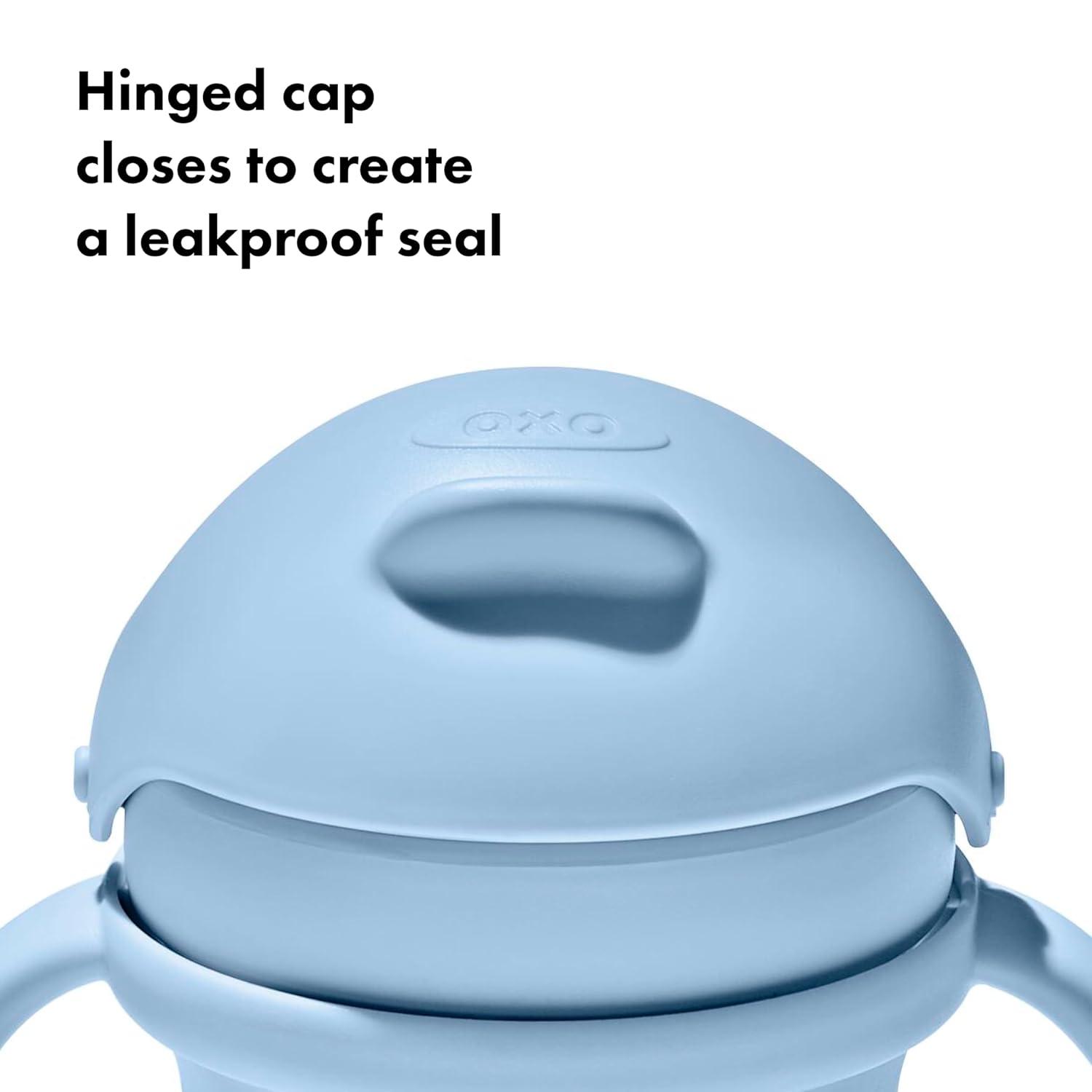 imageOXO Tot Transitions Straw Cup with Removable Handles 6 oz DuskDusk