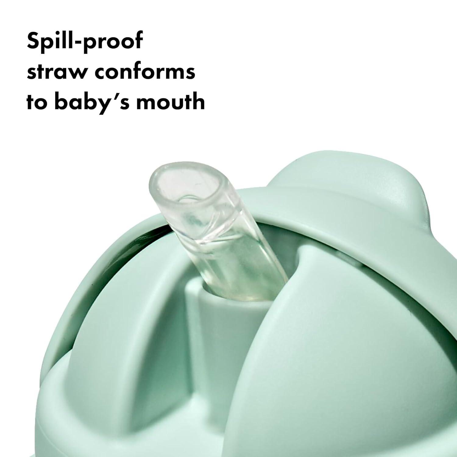 imageOXO Tot Transitions Straw Cup with Removable Handles 6 oz DuskOpal