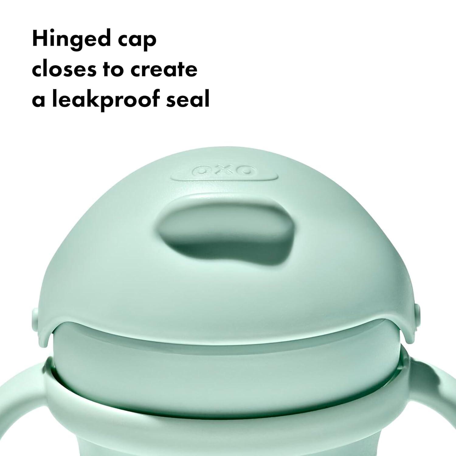 imageOXO Tot Transitions Straw Cup with Removable Handles 6 oz DuskOpal