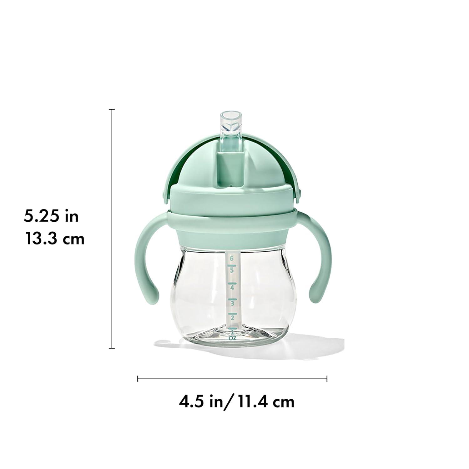 imageOXO Tot Transitions Straw Cup with Removable Handles 6 oz DuskOpal