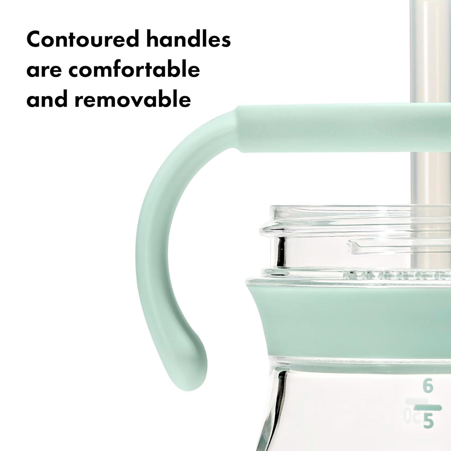 imageOXO Tot Transitions Straw Cup with Removable Handles 6 oz DuskOpal