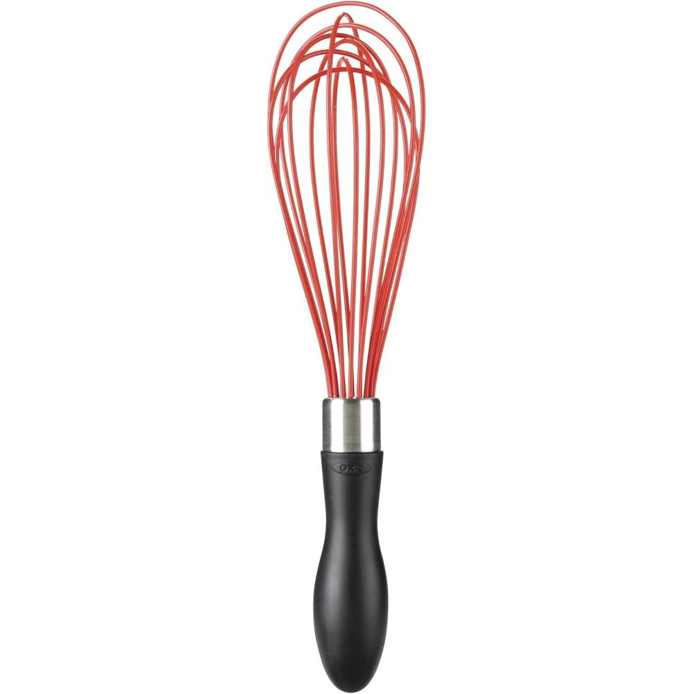 imageOXO Good Grips 11Inch Silicone Balloon Whisk RedSilicone Balloon Whisk