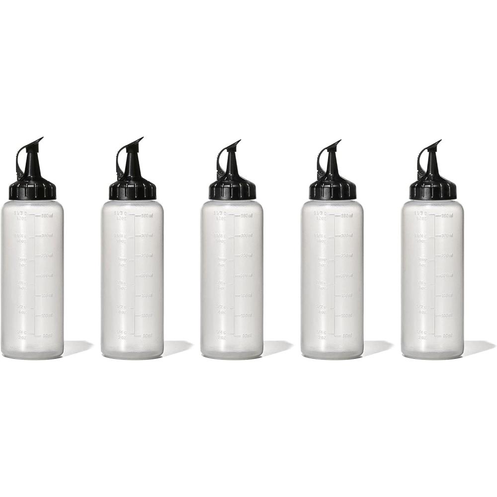 imageOXO Good Grips Chefs Squeeze Bottle Medium 5 Pack12 oz Pack of 5