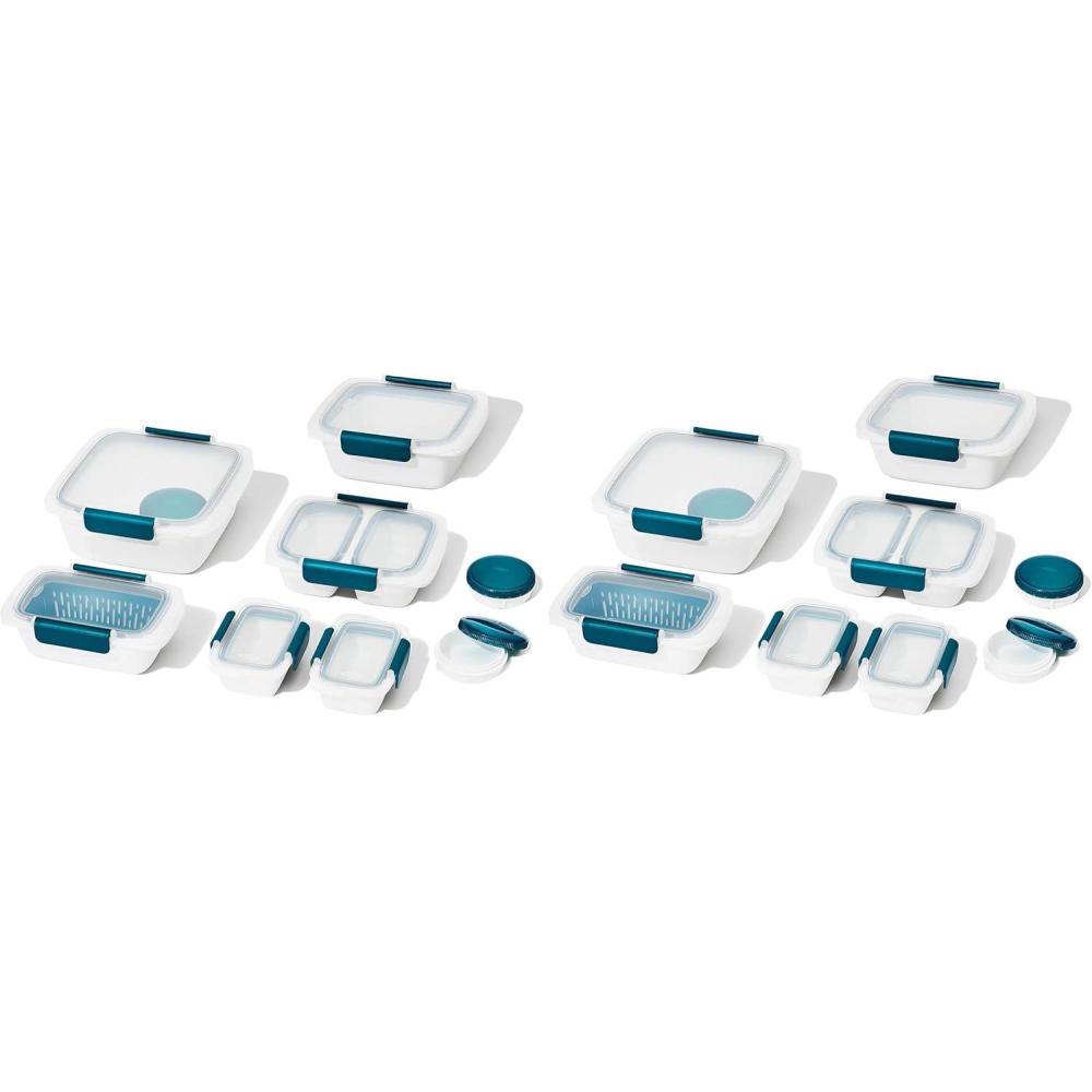 imageOXO Good Grips Prep ampamp Go 20 Piece Meal Prep SetWhite