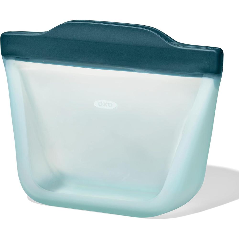 imageOXO Good Grips Silicone Reusable Bag  Gallon Bag 128 oz  OatLagoon