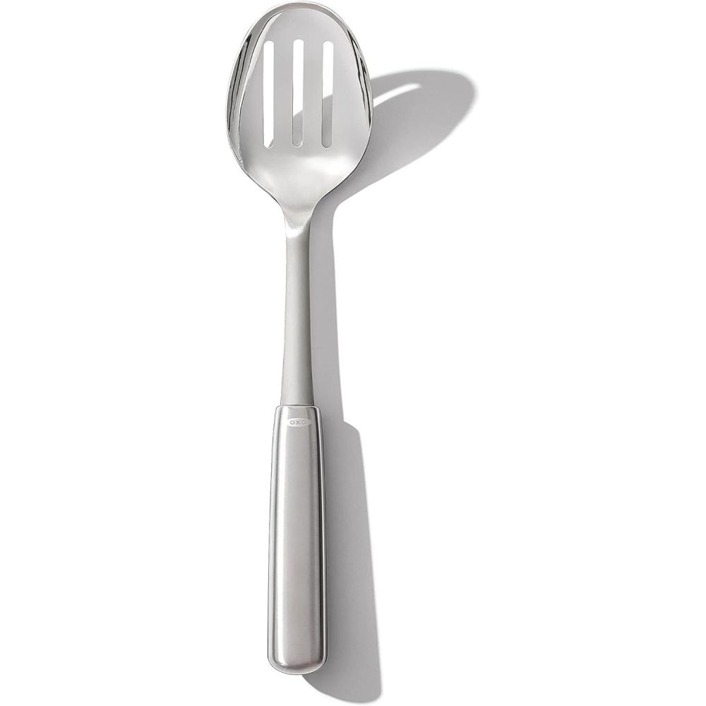 imageOXO Steel Slotted Cooking SpoonSlotted Cooking Spoon