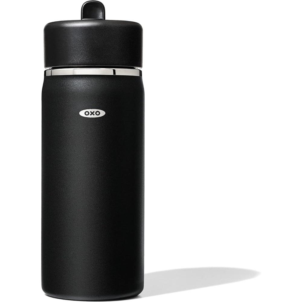 imageOXO Strive 20oz Wide Mouth Water Bottle with Straw Lid CitrineOnyx