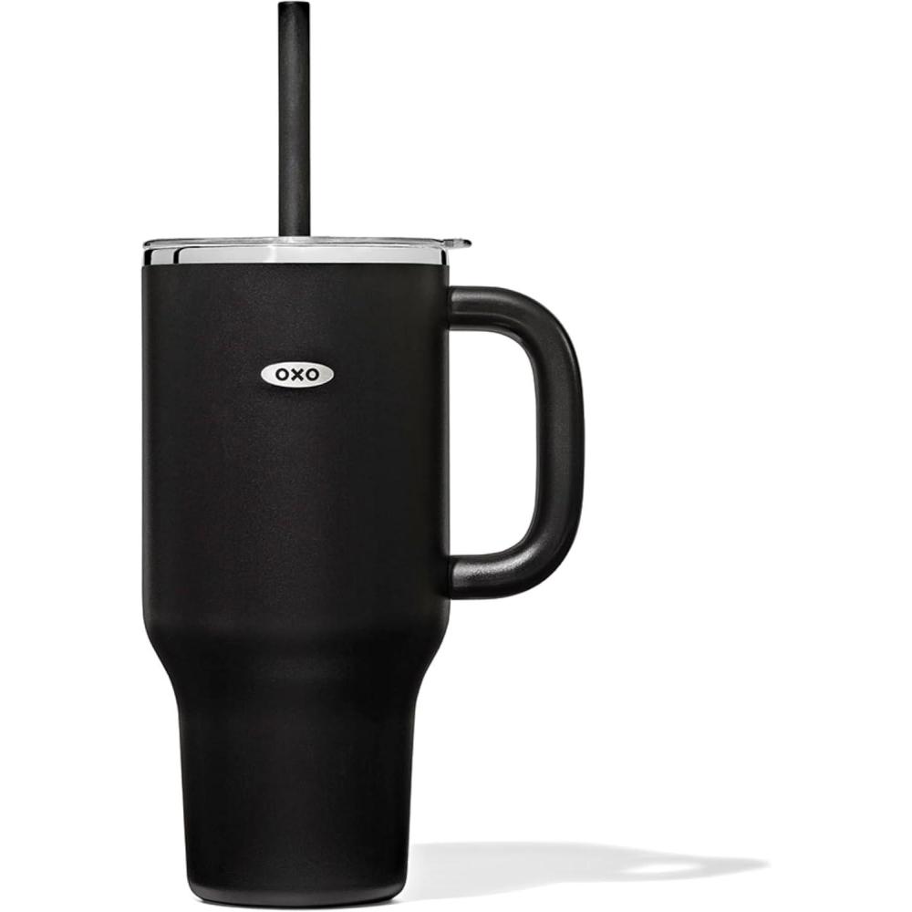 imageOXO Strive XL Tumbler with Handle 32 oz QuartzOnyx