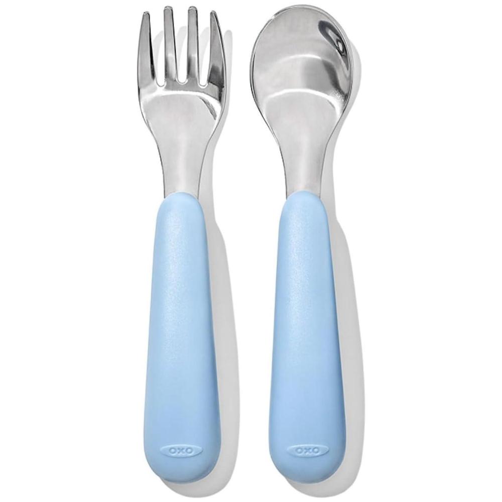 imageOXO Tot Fork and Spoon Set DuskDusk