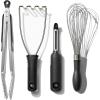imageOXO Good Grips Stainless Steel Essential 4Piece Kitchen Gadget Set