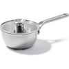 imageOXO Mira TriPly Stainless Steel 5QT Stock Pot with Lid Induction Multi Clad Dishwasher and Metal Utensil Safe15QT Chefs Pan with Lid