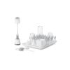 imageOXO Tot Bottle ampamp Cup Cleaning Set GrayCleaning and Drying Set