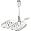 imageOXO Tot Travel Size Drying Rack with Bottle Brush GrayGray