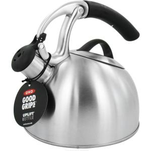 OXO BREW Uplift Tea Kettle – Brushed Stainless Steel, 2 quarts