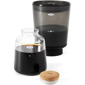 OXO Brew Compact Cold Brew Coffee Maker(24 oz brewing container  16 oz yield)