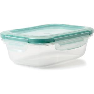 OXO Good Grips 3.5 Cup Smart Seal Airtight Glass Rectangle Food Storage Container(Plastic)