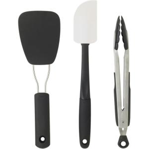 OXO Good Grips 3-Piece Utensil Set for Non-Stick Cookware