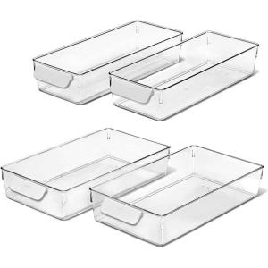 OXO Good Grips 4-Piece Fridge Storage Bin Starter Set