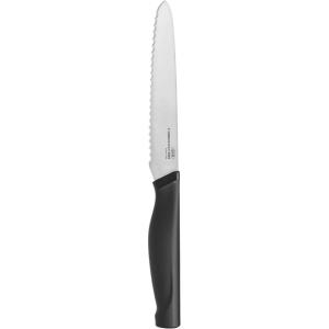 OXO Good Grips 5-in Serrated Utility Knife,Silver/Black
