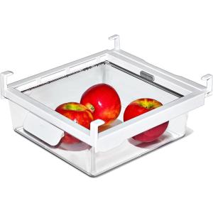 OXO Good Grips Fridge Undershelf Drawer 10 in – for Deli Meat, Cheese, Produce and More