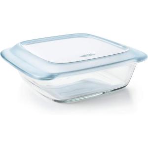 OXO Good Grips GLASS LOAF PAN WITH LID(8×8)