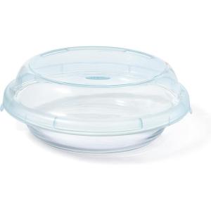 OXO Good Grips GLASS LOAF PAN WITH LID(Pie Plate)