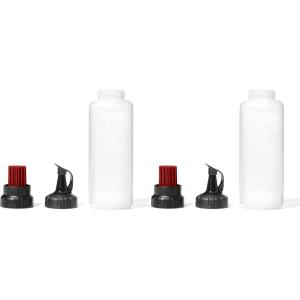 OXO Good Grips Grilling Tools, Basting Bottle, Clear(12 Ounces (Pack of 2))