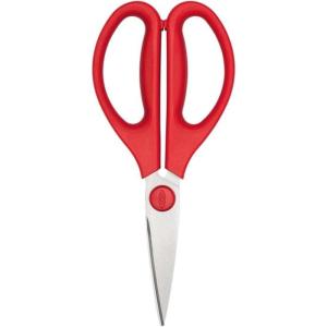 OXO Good Grips Kitchen Scissors | Stainless Steel Blades | Ideal for Kitchen or Office | Cuts Cardboard with Ease | Right or Left Handed