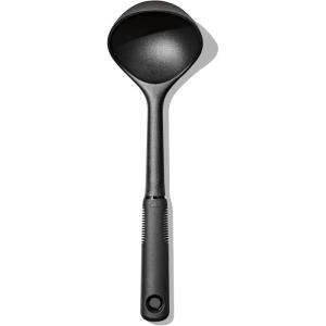OXO Good Grips Nylon Ladle, Black, One Size(Ladle)