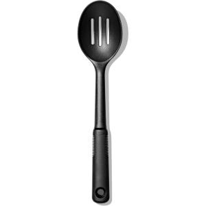 OXO Good Grips Nylon Ladle, Black, One Size(Slotted Spoon)