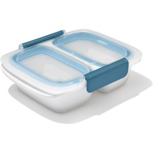 OXO Good Grips Prep & Go Leakproof Condiment Containers – 3 pack(Ocean Blue)