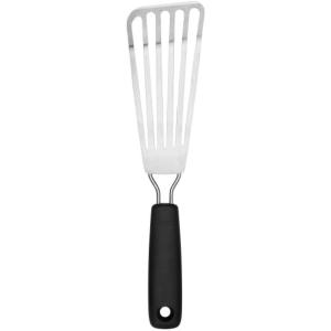 OXO Good Grips Restaurant Turner, Black/Silver(Little Fish Turner)
