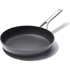OXO Professional 10″ Frying Pan Skillet, Hard Anodized Ceramic Nonstick Cookware PFAS-Free, Induction Suitable, Stainless Steel Handles, Diamond Reinforced Coating, Dishwasher Safe, Oven Safe, Black(10″ Frying Pan Skillet)