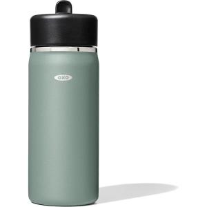 OXO Strive 20oz Wide Mouth Water Bottle with Straw Lid – Citrine(Jade)