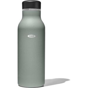 OXO Strive 24oz Insulated Water Bottle with Standard Lid – Slate(Jade)