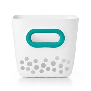 OXO Tot Bath Toy Bin, Teal(1 Count (Pack of 1))
