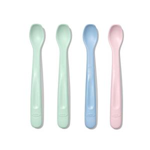 OXO Tot Plastic Feeding Spoon Multipack(Opal/Dusk/Blossom)