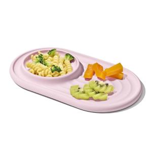 OXO Tot Textured Suction Plate – Blossom(Blossom)