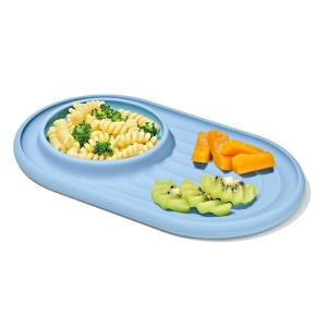 OXO Tot Textured Suction Plate – Blossom(Dusk)