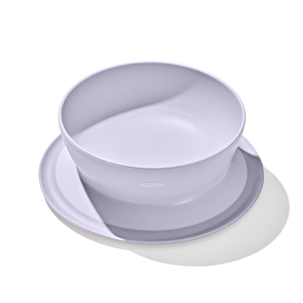 imageOXO Tot Stick ampamp Stay Suction Bowl Lilac