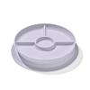 imageOXO Tot Stick ampamp Stay Suction Divided Plate  Lilac