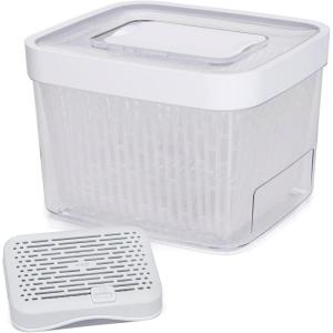 OXO GreenSaver Produce Keeper Mounted Crisper Drawer Insert with Suction Cups (2 Pack)