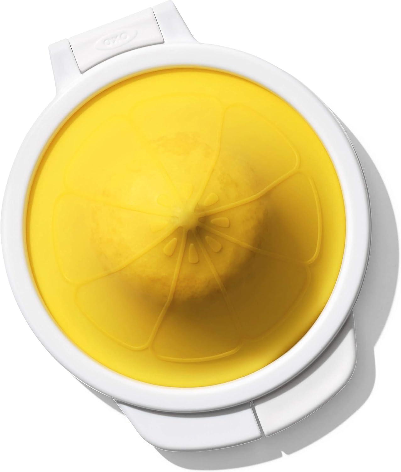 imageOXO Good Grips Cut amp Keep Reusable Silicone Lime SaverOnionLemon Saver Set