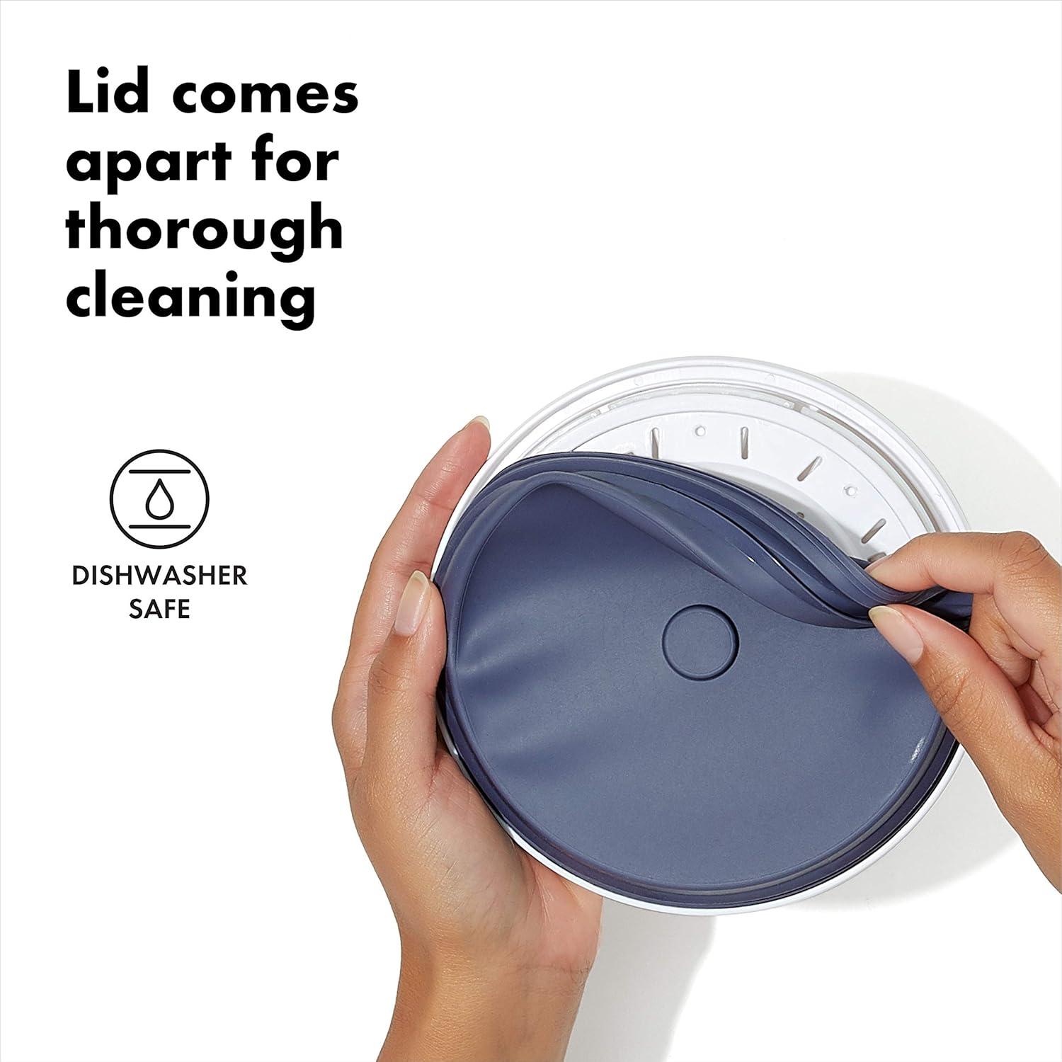 imageOXO Good Grips Round POP 203 Piece Graduated Set 15 33 52 qt included White3 pack 06 qt