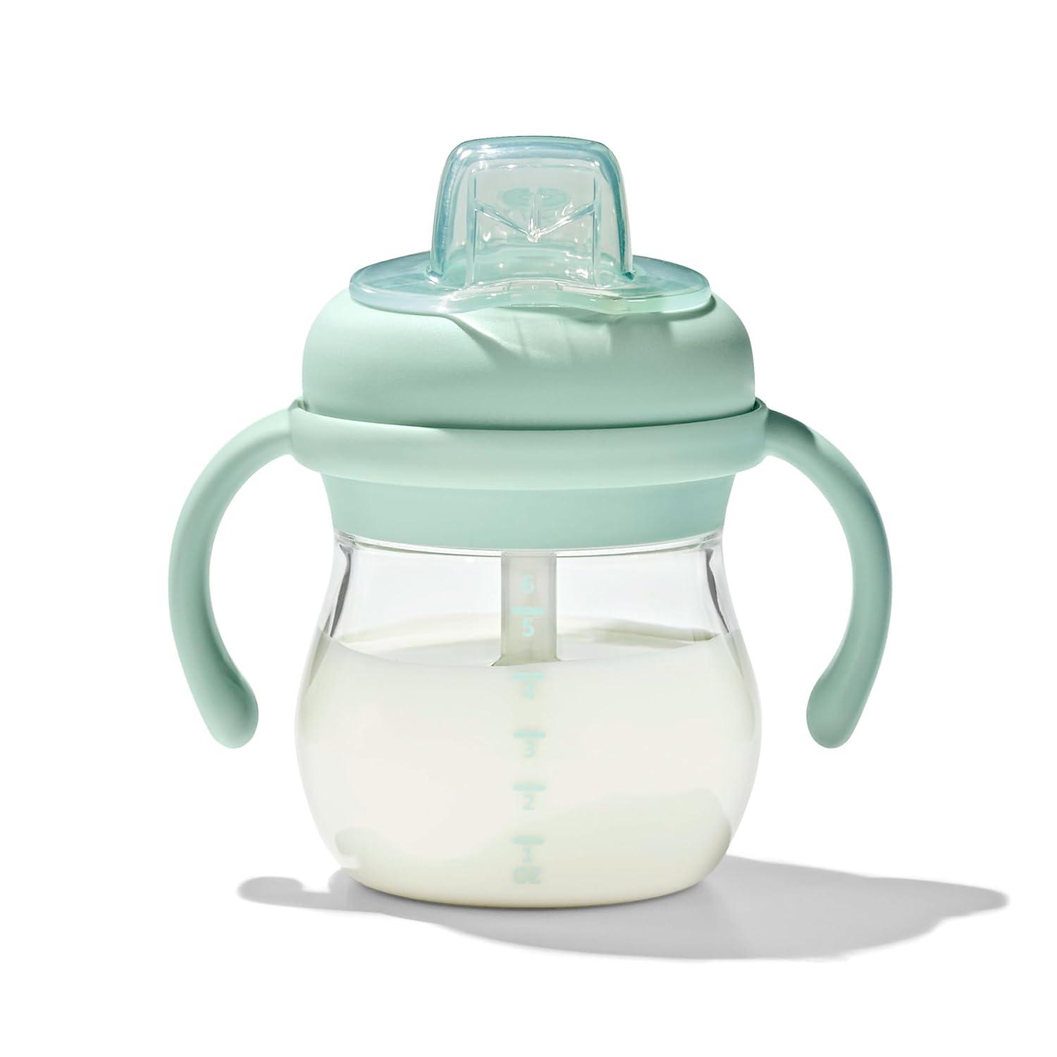 imageOXO Tot Transitions Soft Spout Sippy Cup with Removable Handles 6 oz OpalOpal